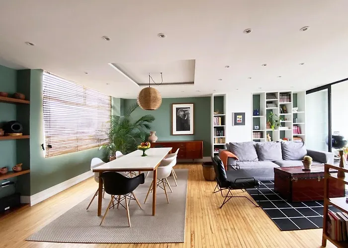 Apartment Breathtaking Mexican Ph In Condesa With A View