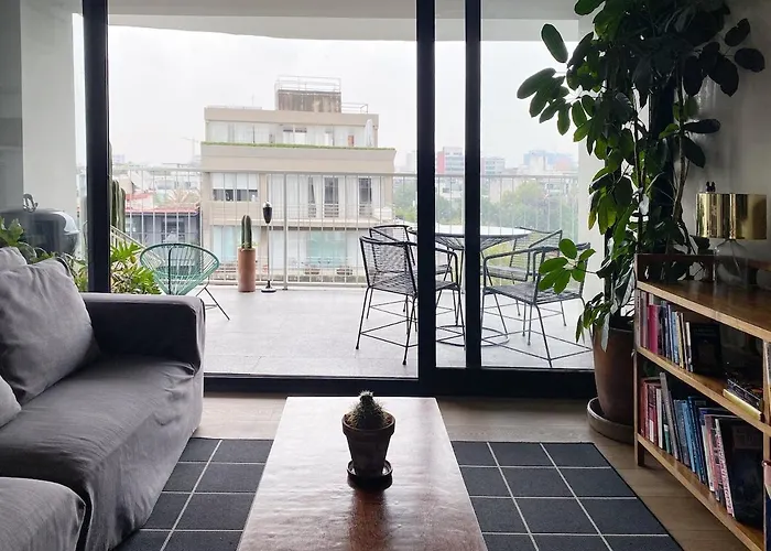 Breathtaking Mexican Ph In Condesa With A View Mexico City